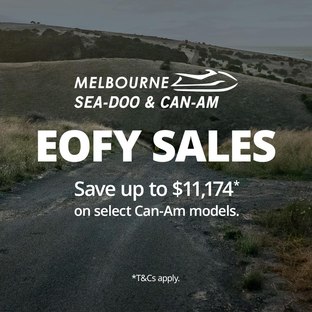 Melbourne Can-Am EOFY Sales
